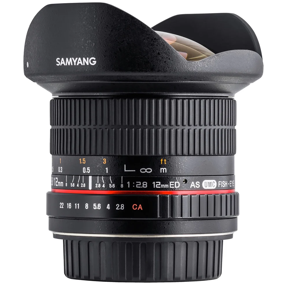 Samyang 12mm f/2.8 ED AS IF NCS UMC Full Frame Fisheye Lens (Canon)