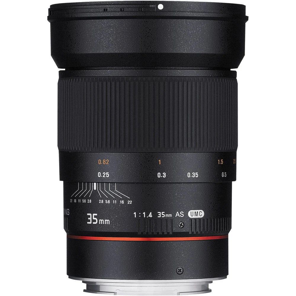 Samyang 35mm f/1.4 (AE Chip) AS UMC Full Frame Lens (Canon)