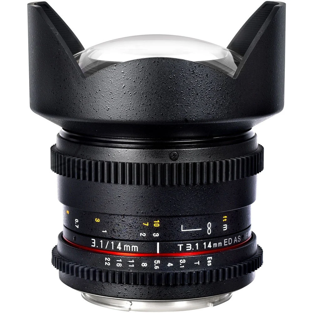 Samyang 14mm T3.1 Full Frame Cine Lens (Olympus MFT)