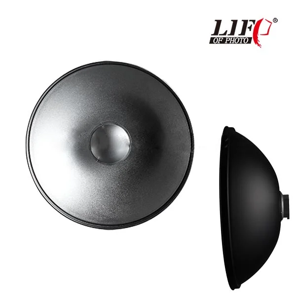 Lifei LD-955E Kafa Flaşı için Beauty Dish / Silver Reflector 56cm