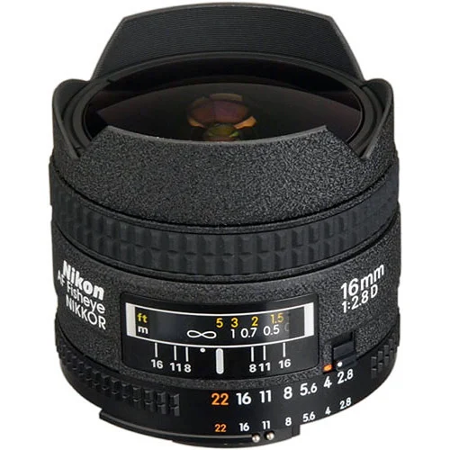 Nikon AF Fisheye-Nikkor 16mm f/2.8D Balıkgözü Lens