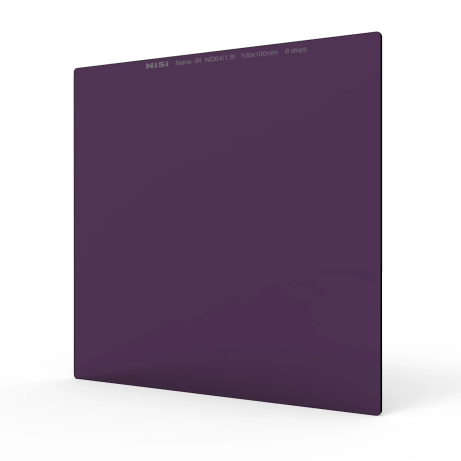 Nisi 100 x 100mm ND16 1.2 NANO IR ND Glass Camera Filter - 4 Stop