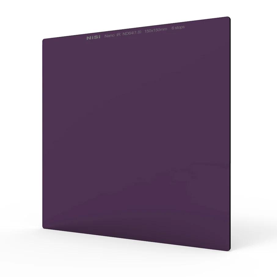Nisi 150 x 150mm ND64 1.8 NANO IR ND Glass Camera Filter