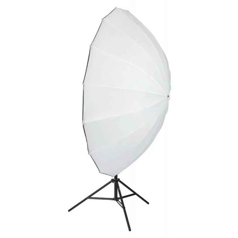 Lifei 165 cm Translucent Umbrella + Silver&amp;Black Yansıtıcı