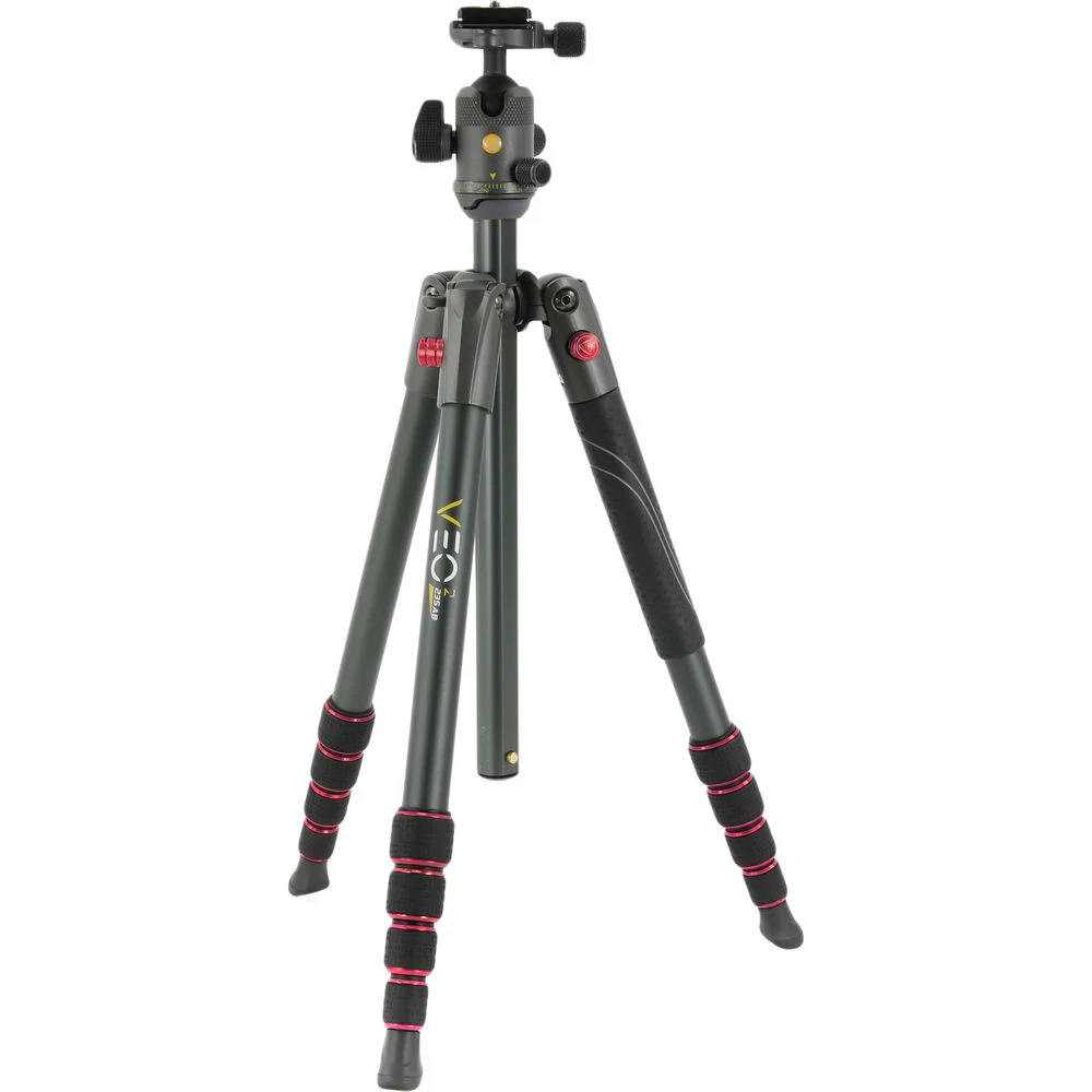 Vanguard VEO 2 235AB Aluminum Tripod with Ball Head (Red)