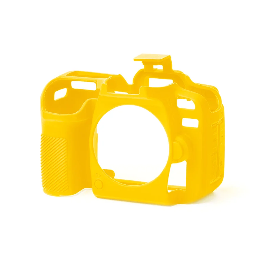 EasyCover Silikon Kılıf (Nikon D7500 Sarı)