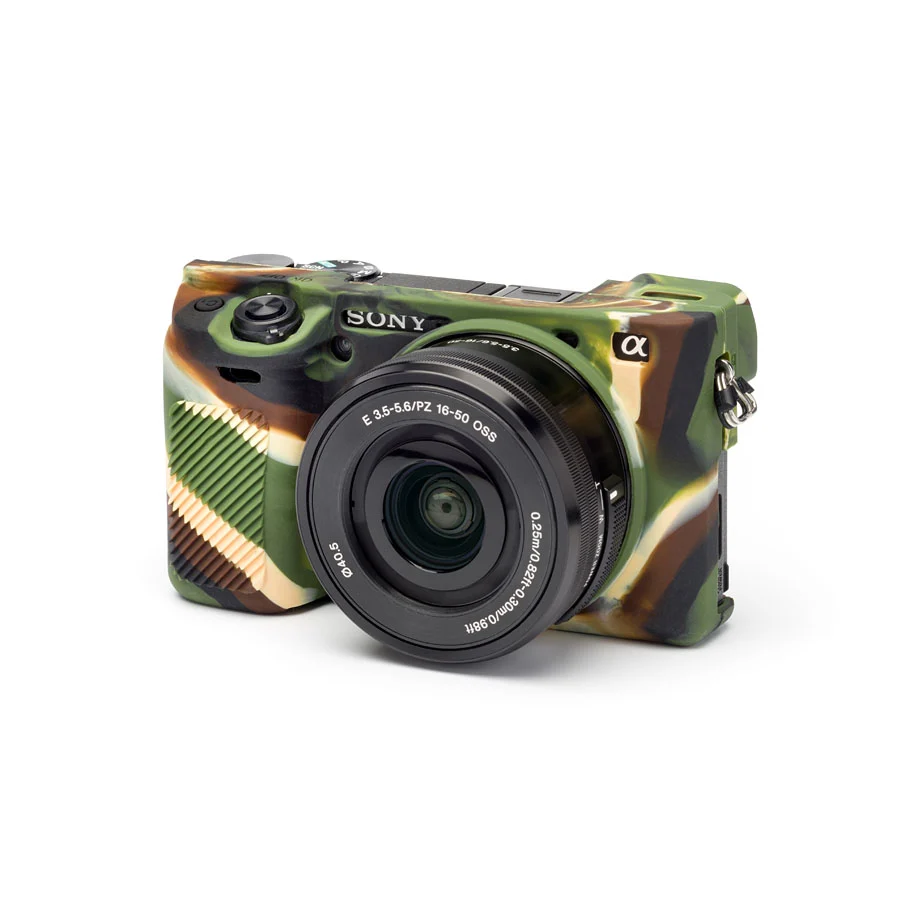 EasyCover Silikon Kılıf (Sony A6000/A6300 Kamuflaj)