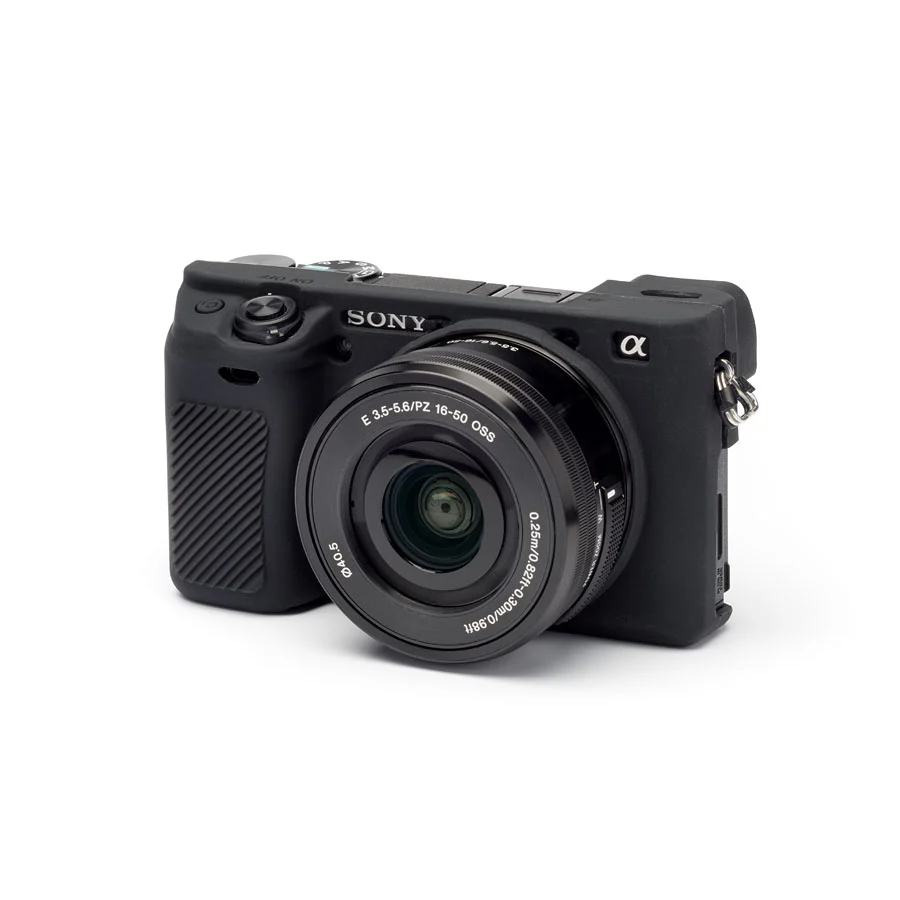 EasyCover Silikon Kılıf (Sony A6000/A6300 Siyah)