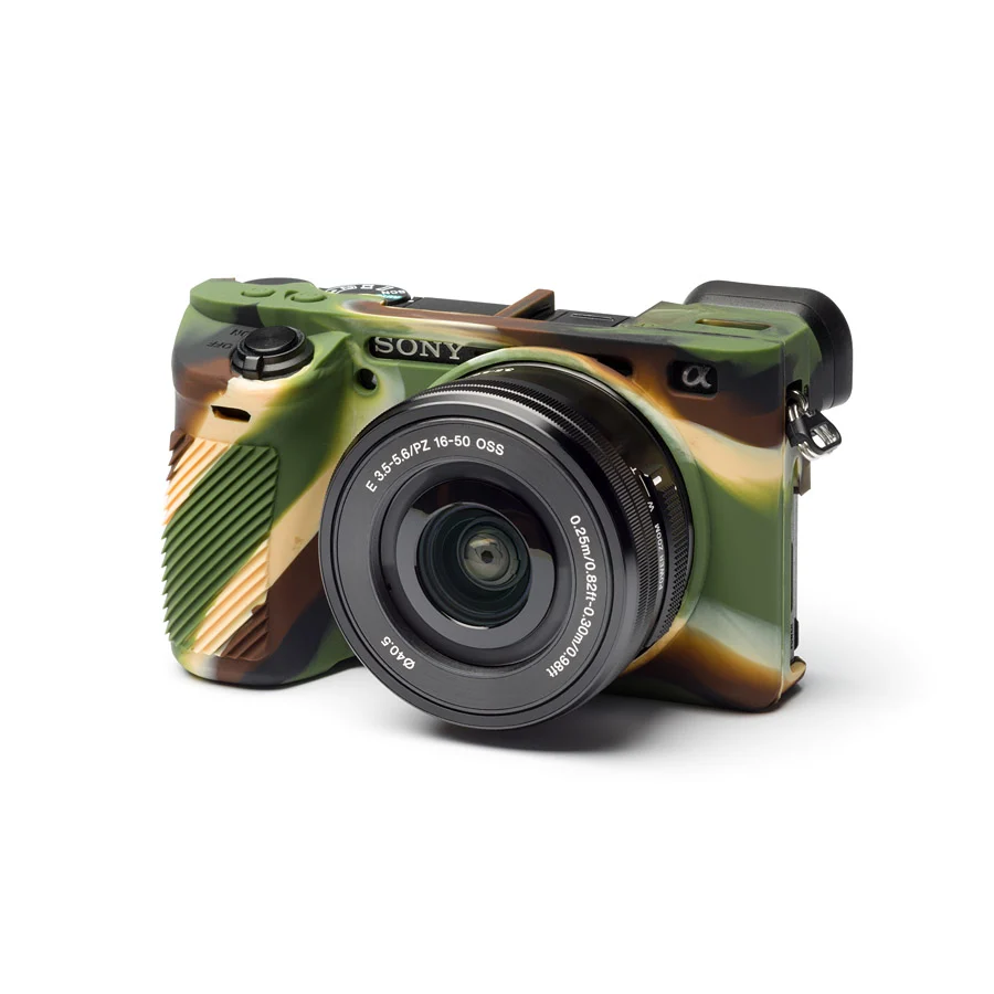 EasyCover Silikon Kılıf (Sony A6500 Kamuflaj)