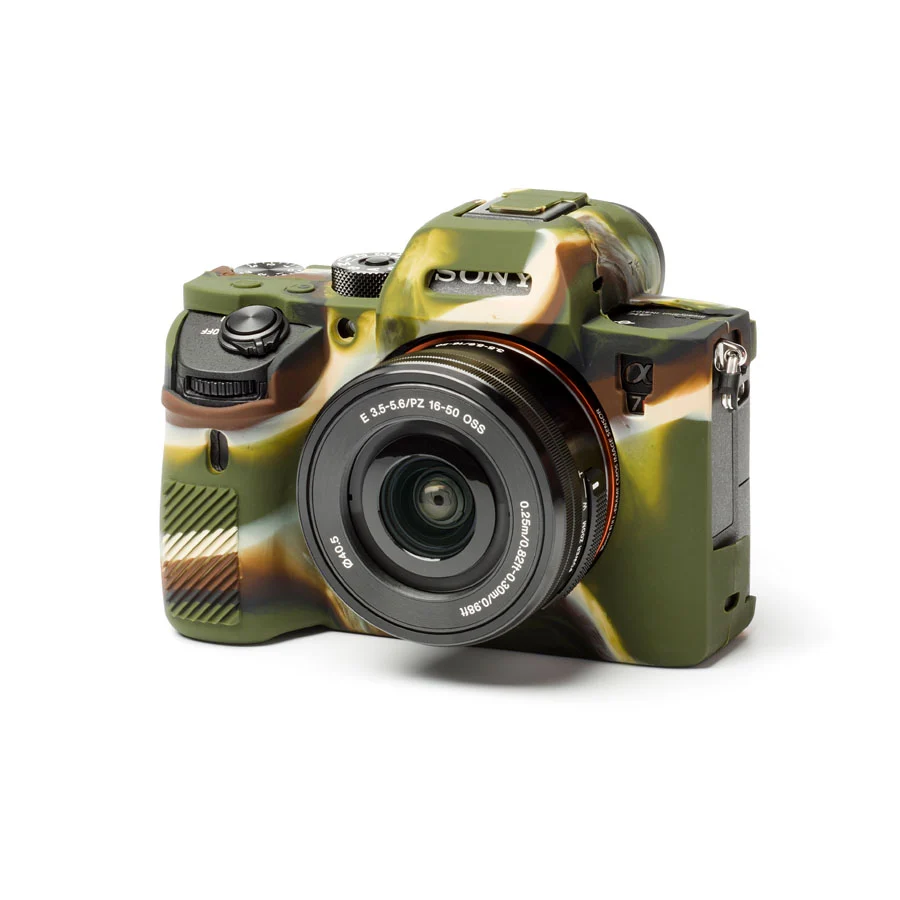EasyCover Silikon Kılıf (Sony A9 / A7R3 Kamuflaj)