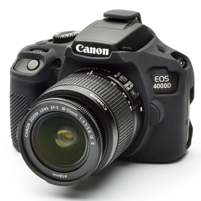 EasyCover Silikon Kılıf (Canon EOS 4000D Siyah)