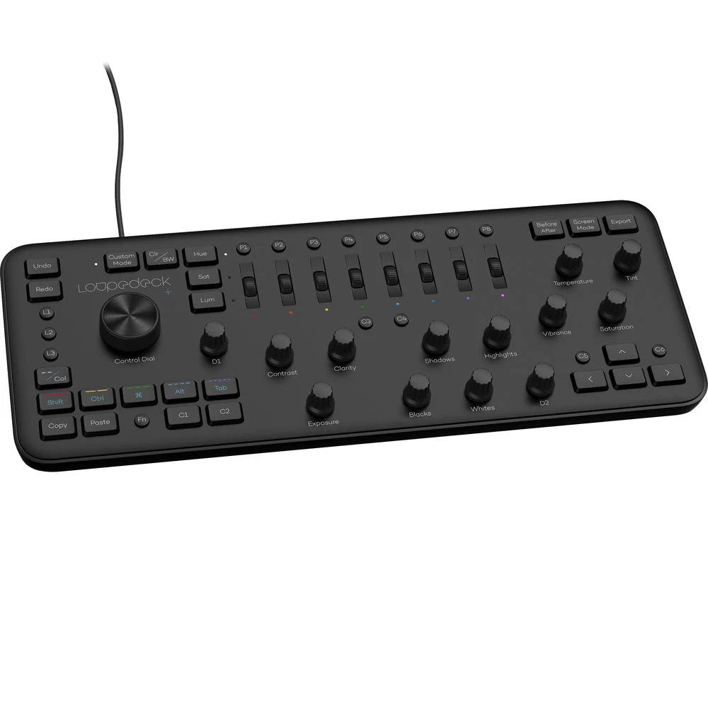 Loupedeck + Plus Photo &amp; Video Editing Console