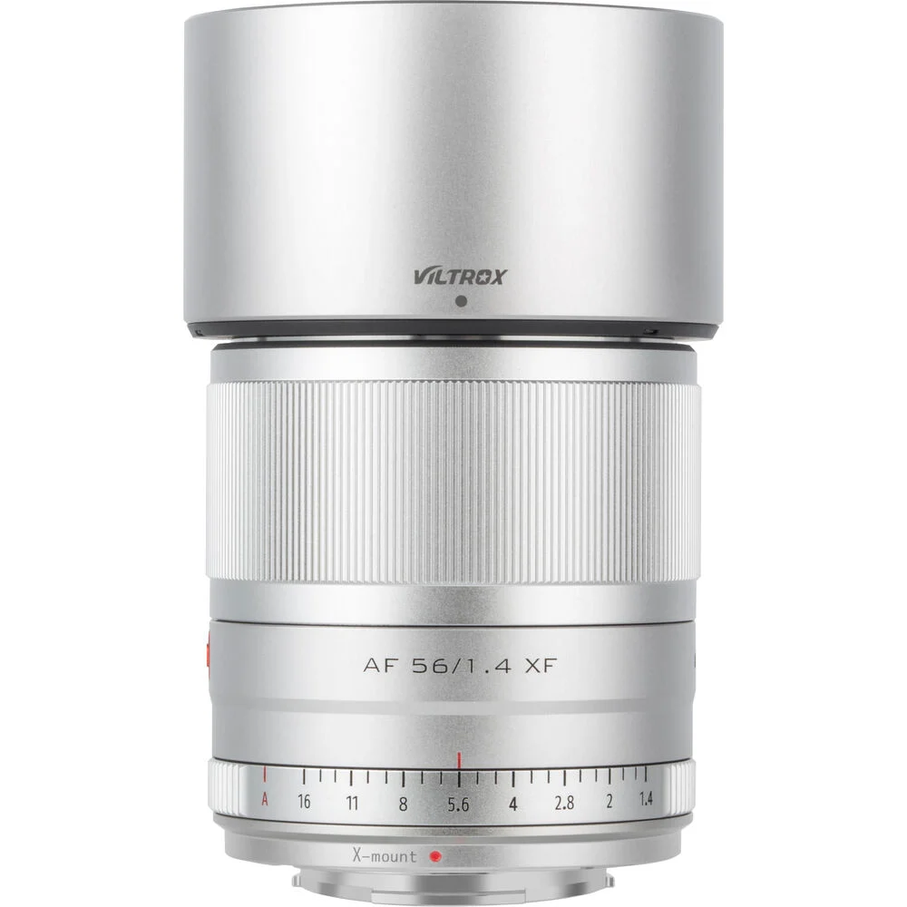 Viltrox AF 56mm f/1.4 XF Lens Silver (Fujifilm X)