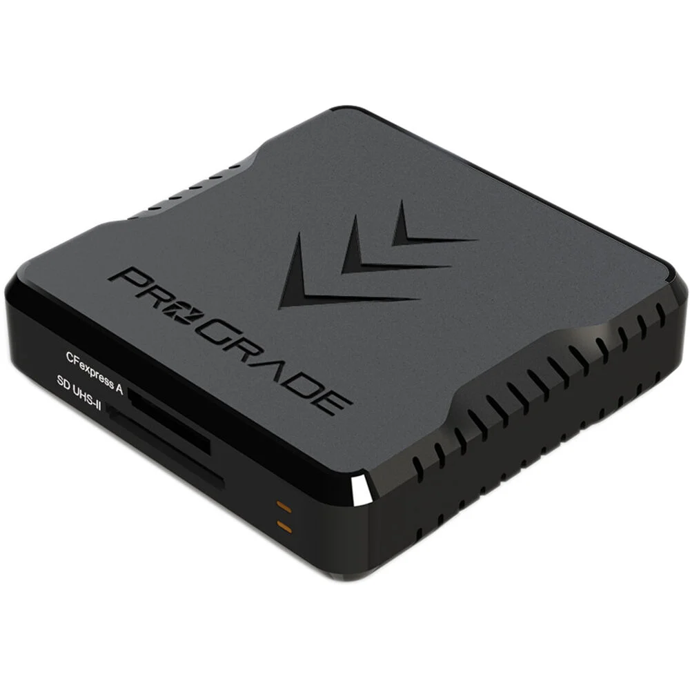 Prograde CFexpress Type A &amp; UHS-II SDXC Dual-Slot USB 3.2 Gen 2 Card Reader