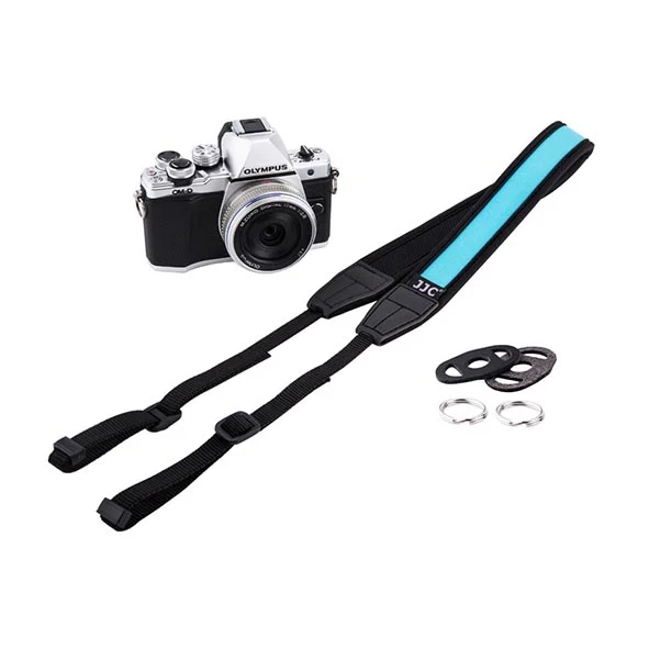 JJC NS-M1DSB Neoprene Mirrorless Makina Askısı (Mavi)