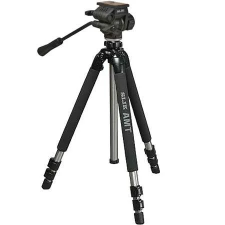 Slik Pro 700 QF Profesyonel Tripod + 504 QF II Fluid Video Head + Taşıma Kılıfı