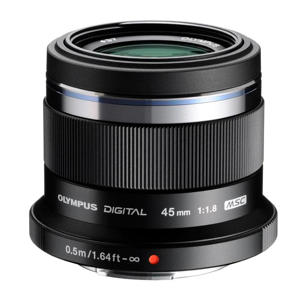 Olympus m.Zuiko 45mm 1:1.8 MSC (Siyah) 
