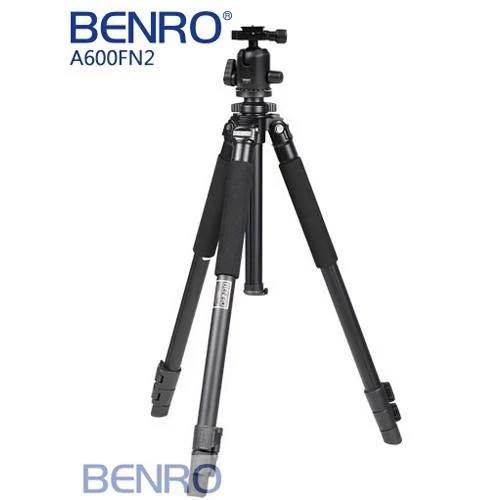 Benro A-600FN2 Magnesium Tripod Top Kafa ile