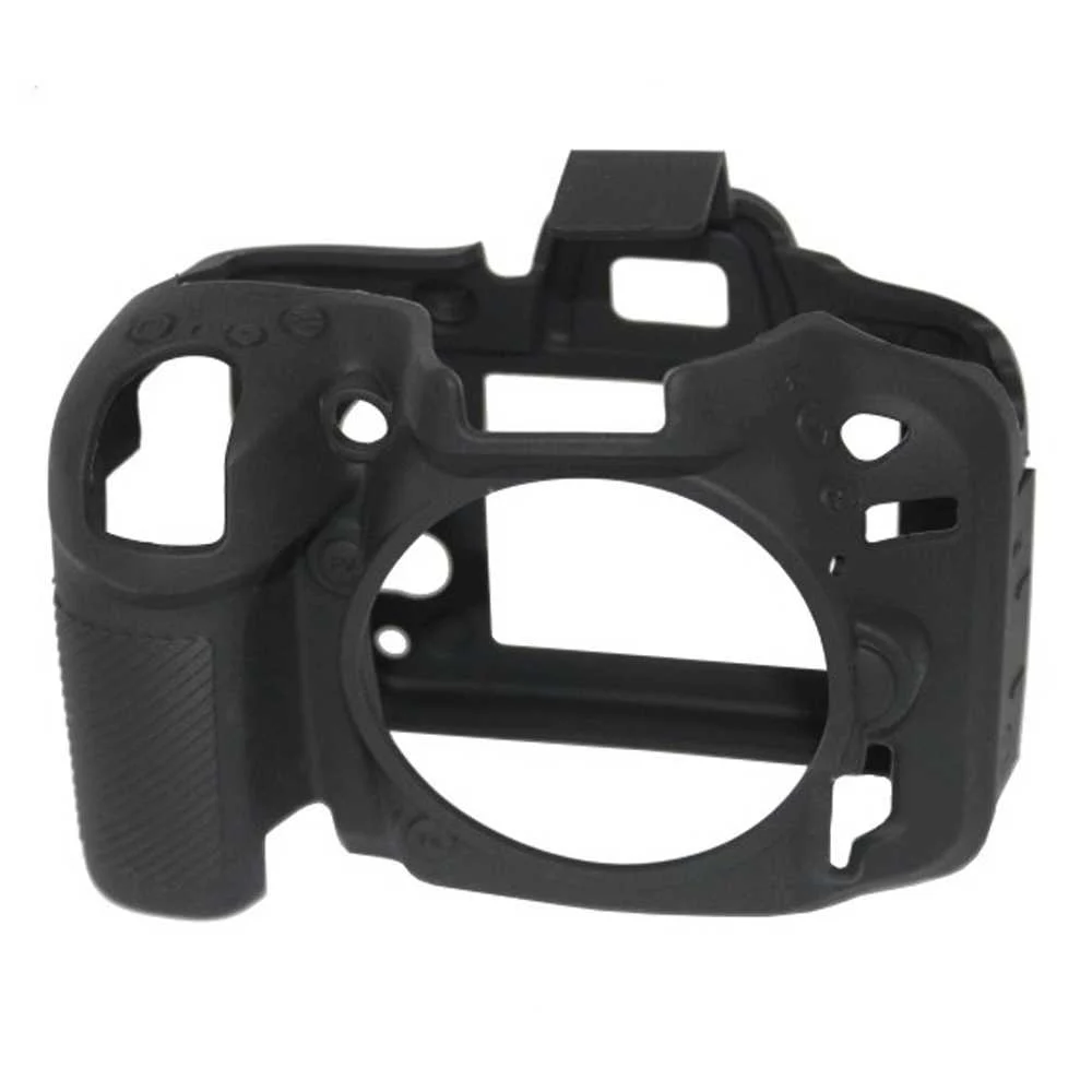 EasyCover Silikon Kılıf (Nikon D7100 / D7200 Siyah)
