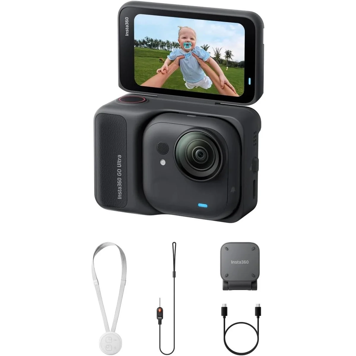 Insta360 GO Ultra Standard Bundle (Midnight Black)