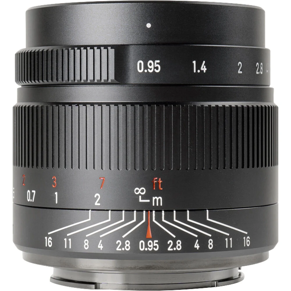 7Artisans 35mm F0.95 Sony (E Mount) MF APS-C Lens Siyah 