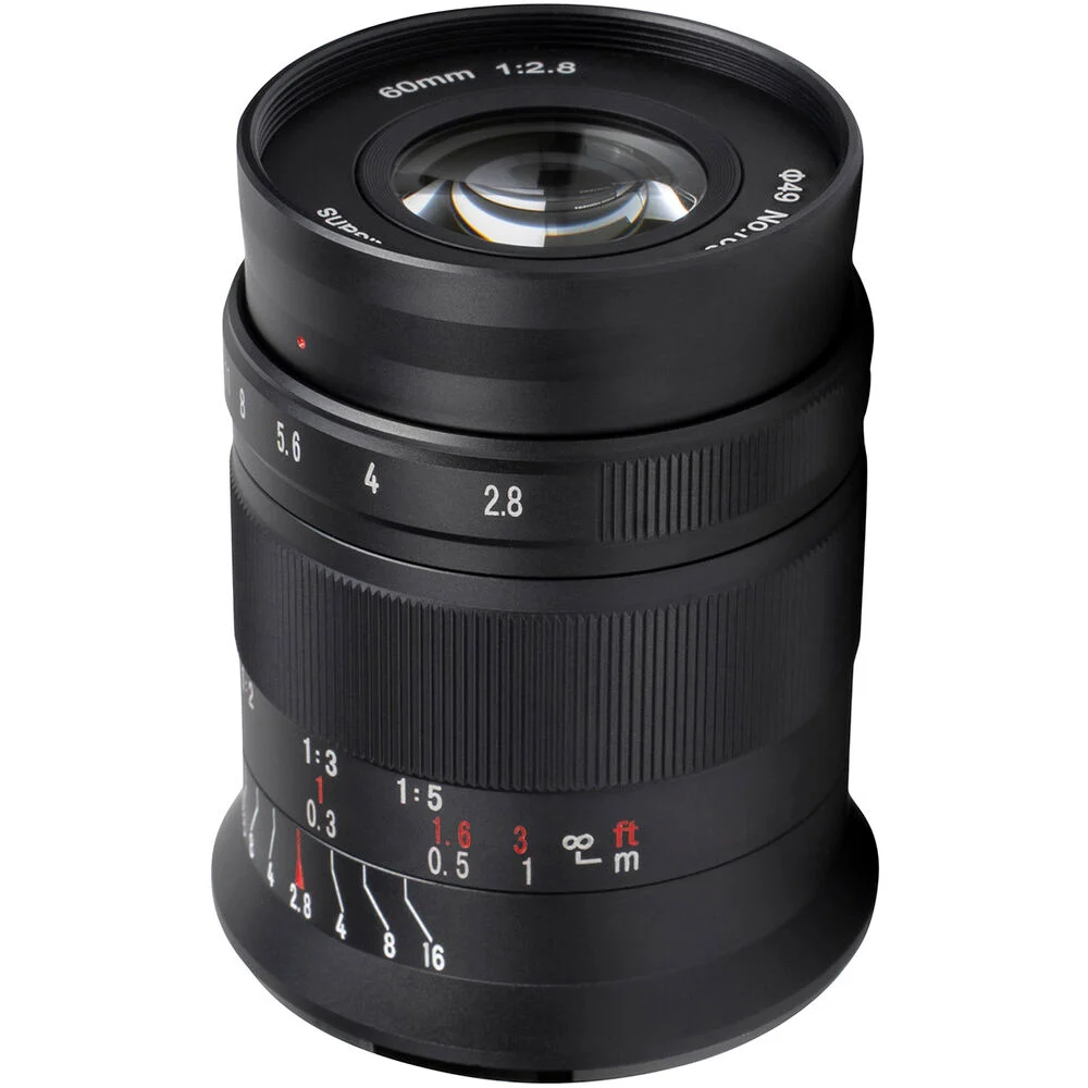 7Artisans 60mm/F2.8 Mark II Sony (E Mount) MF APS-C Lens Siyah
