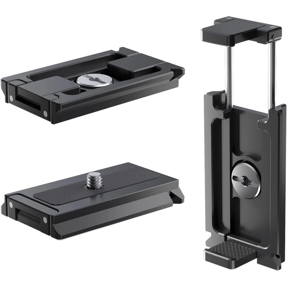 Freewell Arca-Type Compatible Quick Release Plate with Smartphone Holder