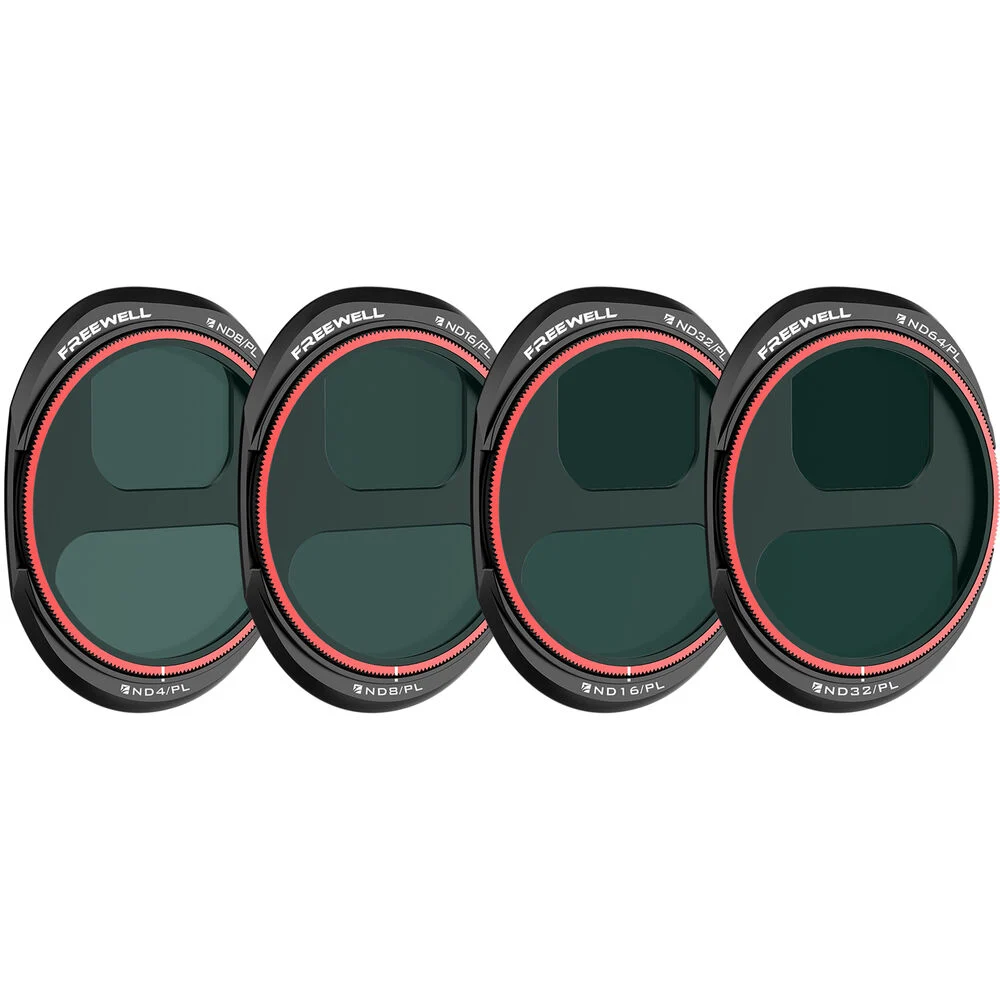 Freewell DJI Mavic 4 Pro Bright-Day ND/PL Filter Set (4-Pack)