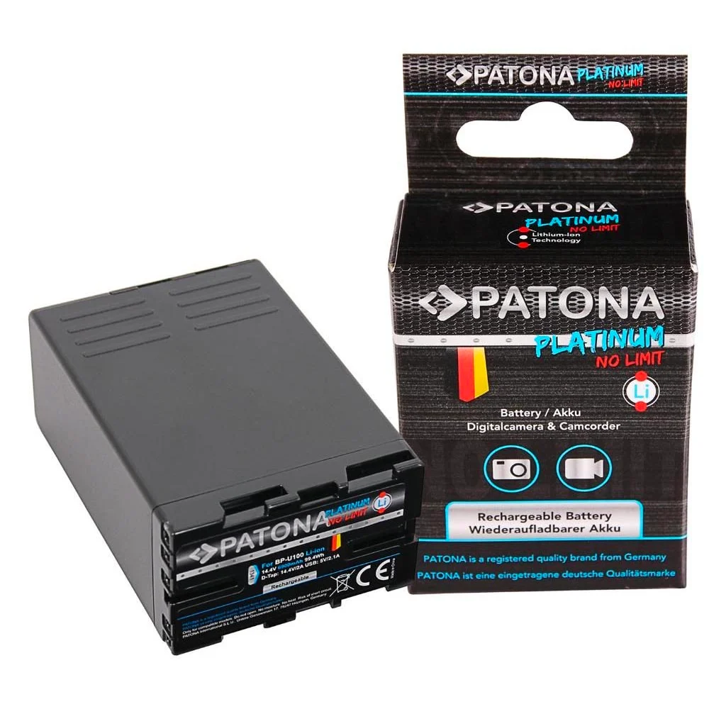 Patona 1341 Platinum BP-U100 Sony Batarya