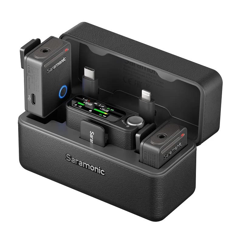 Saramonic Ultra 01 ( Rx9+Tx9+Tx9 – Black) Kablosuz Mikrofon