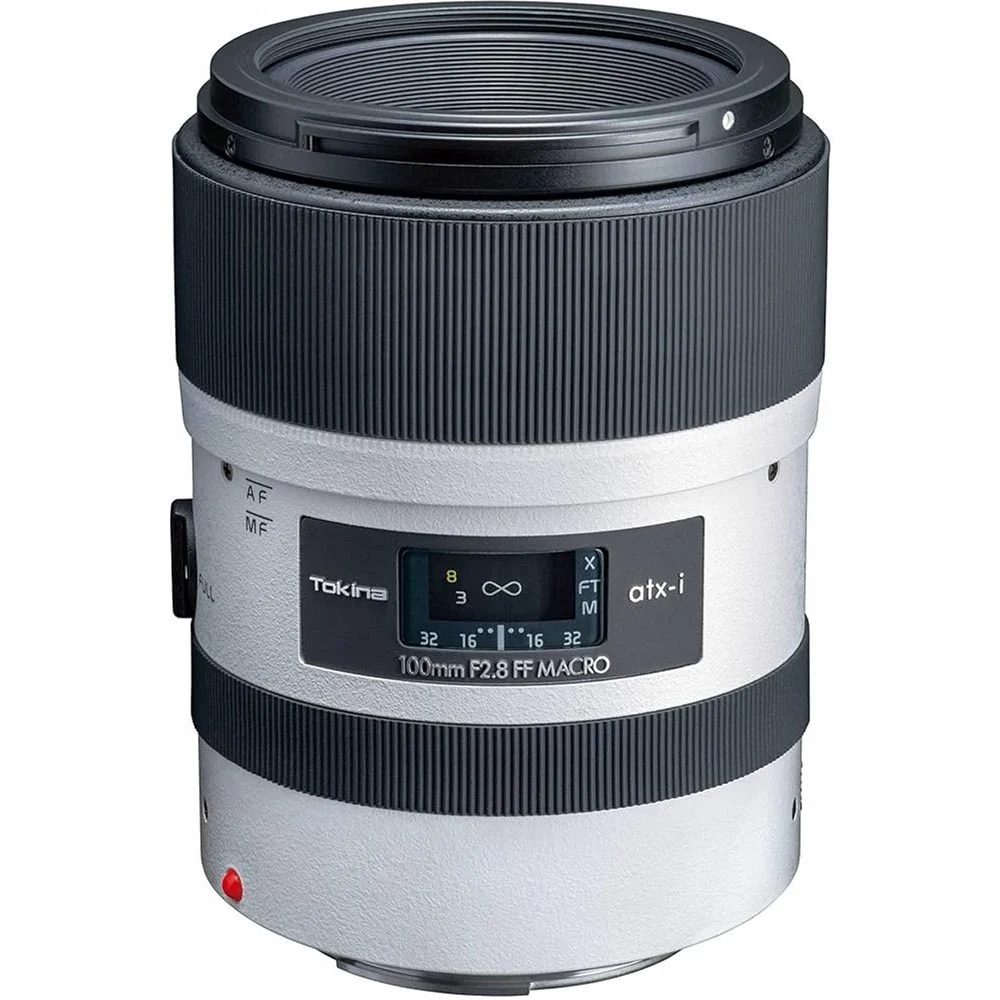 Tokina 100mm F2.8 atx-i 1:1 FF Macro (Nikon F, White)