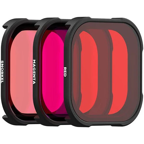 PolarPro DiveMaster 3-Pack Filter Kit for GoPro HERO9/10/11 Black Protective Housing