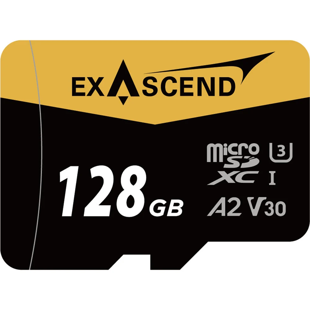 Exascend 128GB 175MB/s A2 V30 MicroSD Hafıza Kartı