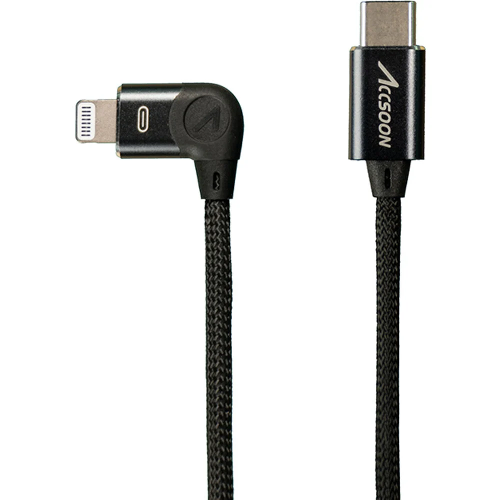 Accsoon SeeMo için USB-C to Lightning Kablo (30cm)
