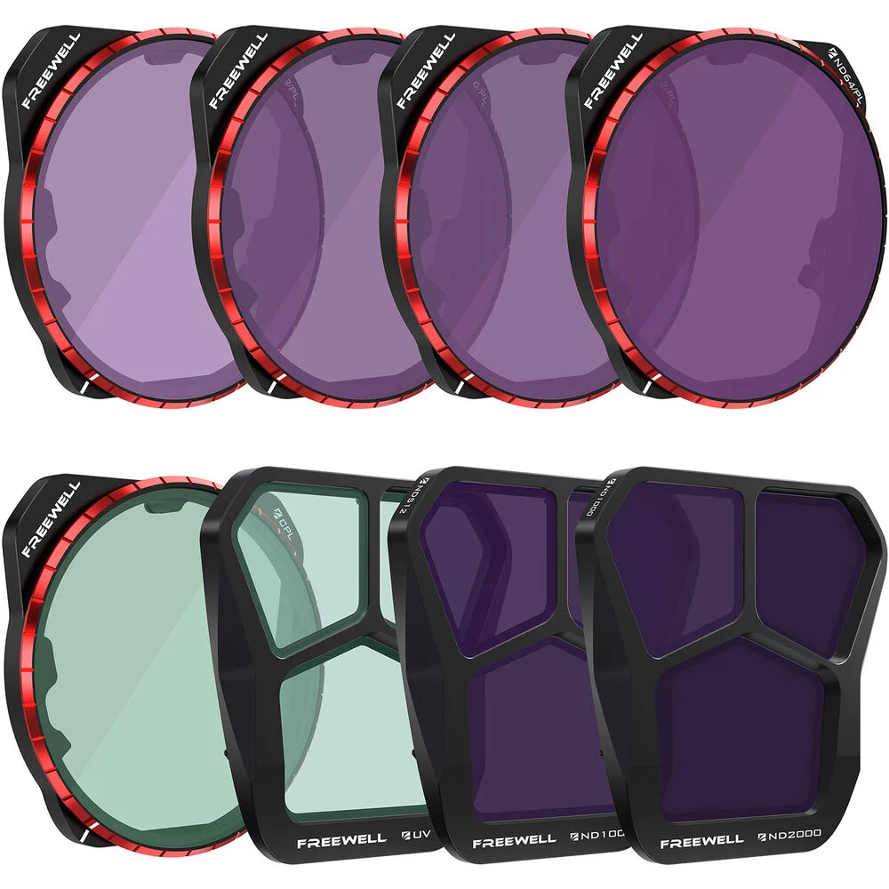 Freewell DJI Mavic 3 Pro/Pro Cine All Day Filters (8-Pack)