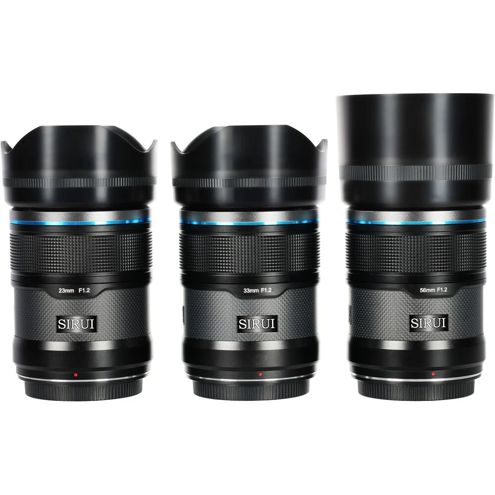 Sirui Sniper f/1.2 Autofocus 3-Lens Kit (Nikon Z, Black)
