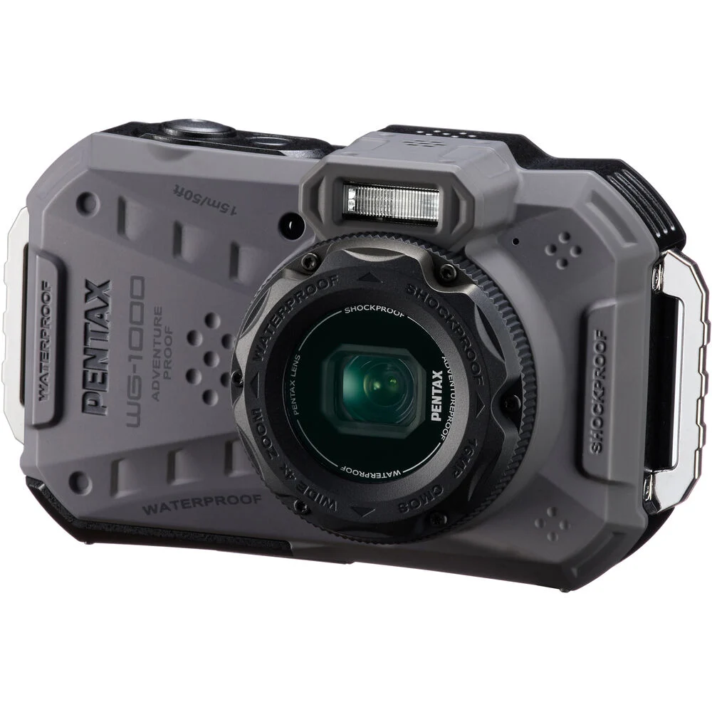 PENTAX WG-1000 Outdoor Fotoğraf Makinesi (Gri)