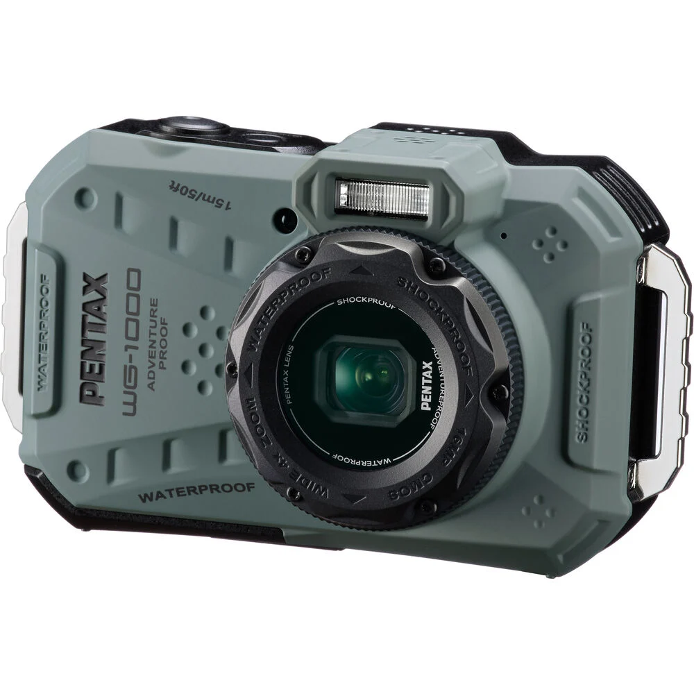 PENTAX WG-1000 Outdoor Fotoğraf Makinesi (Yeşil)