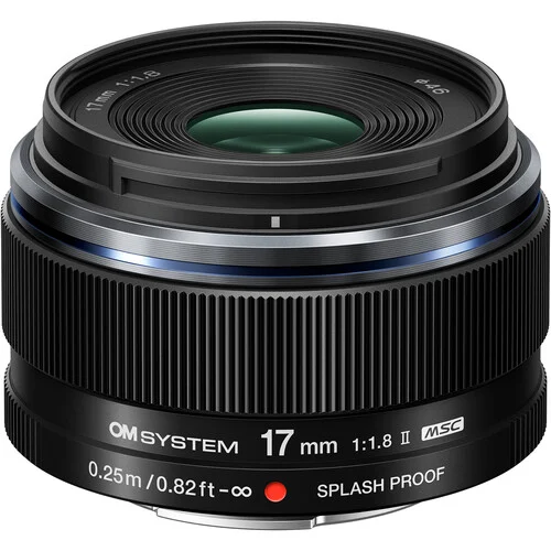 Olympus OM SYSTEM M.Zuiko Digital 17mm f/1.8 II Lens 