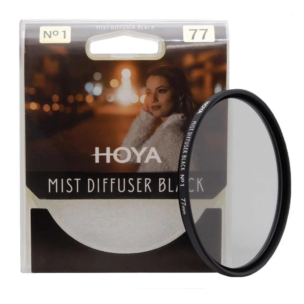 Hoya Mist Diffuser Black No. 1 Filter 77mm