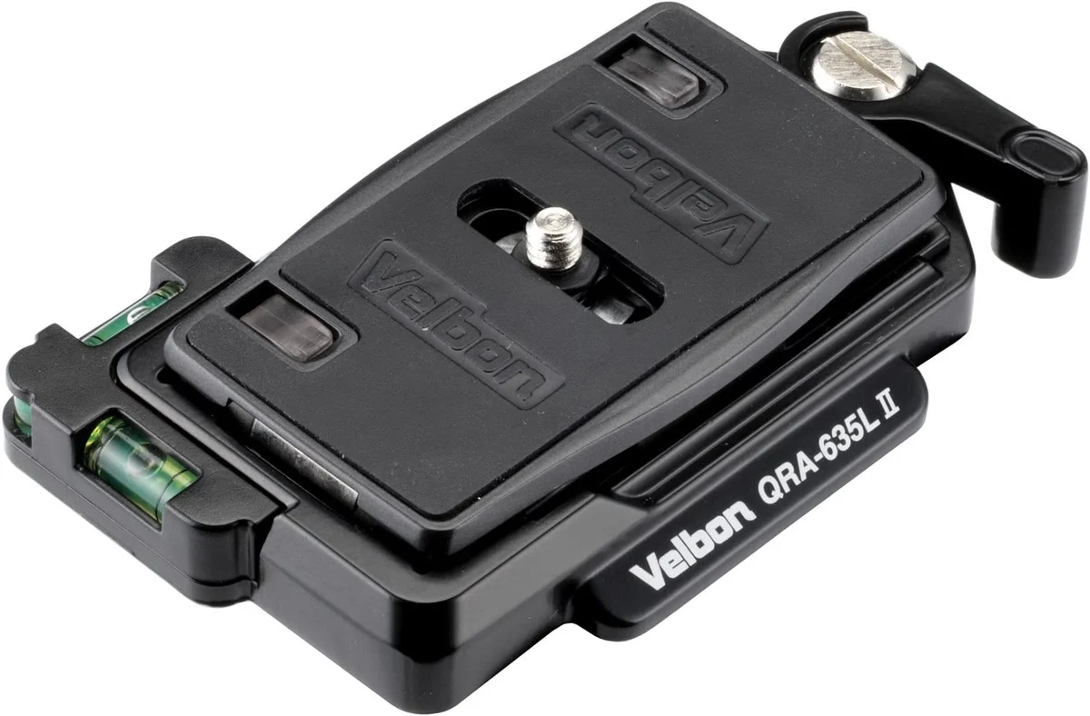 Velbon QRA-635L II Quick Release Adapter and Plate