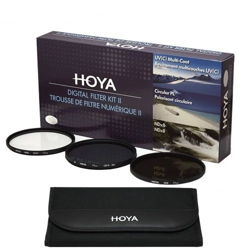 Hoya Digital Filter Kit II 40.5mm (UV + Slim CPL + NDx8)