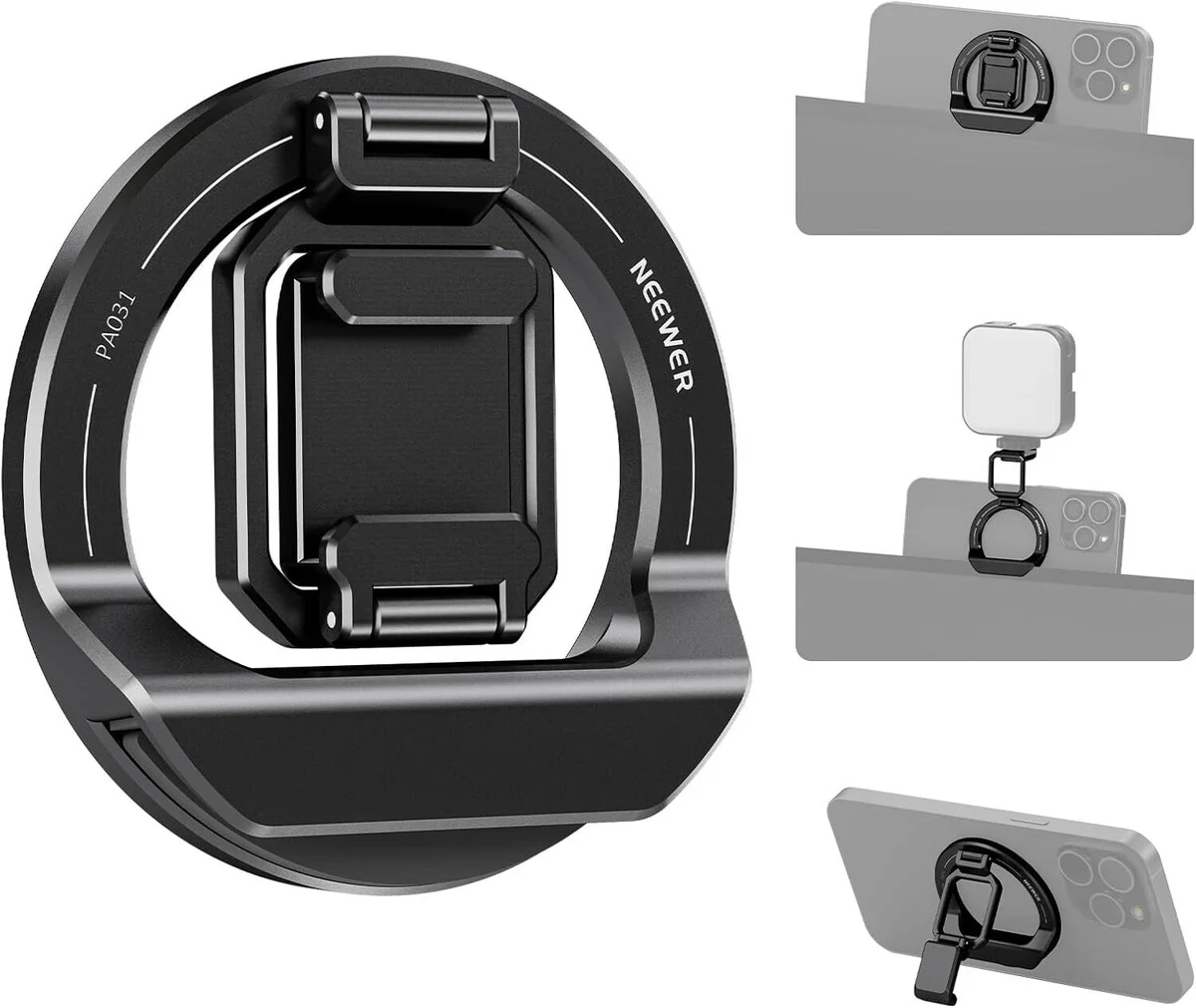 NEEWER PA031 Laptop MagsafeTutucu &amp; Coldshoe Mount