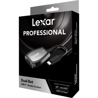 Lexar Professional USB-C™ Dual-Slot Reader