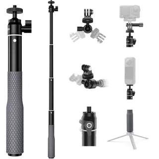 TELESIN Alüminyum Su Altı için Selfie Stick