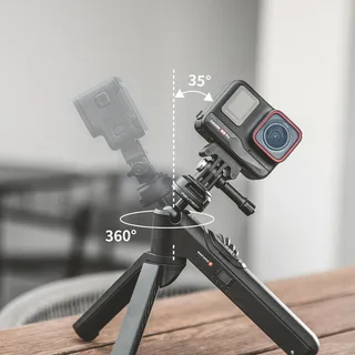 PGYTECH CapLock MantisPod Power (Insta360 Edition) | Tripod &amp; El Grip &amp; Güç Kaynağı