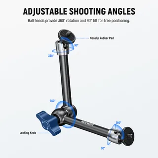 Neewer ST-08 9.8" 25cm  1/4'' Vidalı Magic Arm 