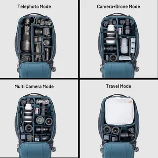 PGYTECH Roller Camera Backpack (Space Black, 30L)