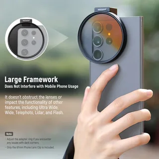 NEEWER LA006 67mm Telefon Filtre Yuvası Klipsi
