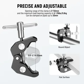 Neewer ST-15C 15cm Magic Arm &amp; Clamp